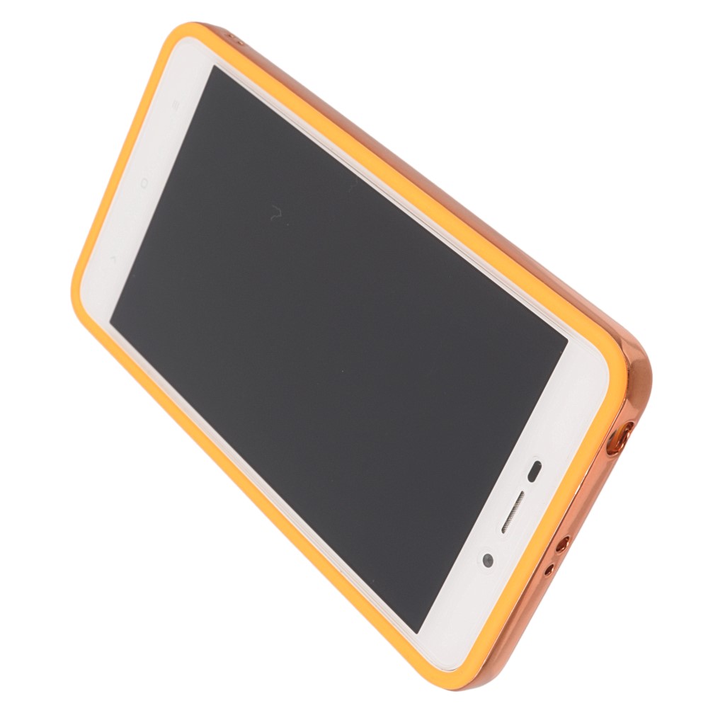 Pokrowiec etui elowe Neon Case pomaraczowe Xiaomi Redmi 4A / 4