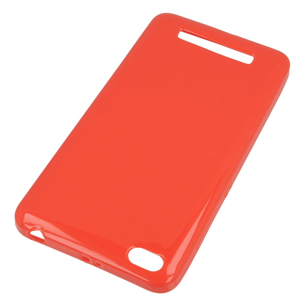Pokrowiec silikonowe etui BACK CASE czerwone Xiaomi Redmi 4A / 2