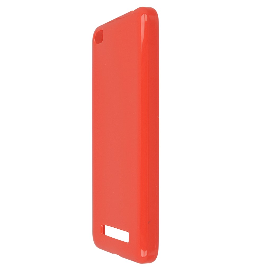Pokrowiec silikonowe etui BACK CASE czerwone Xiaomi Redmi 4A / 4