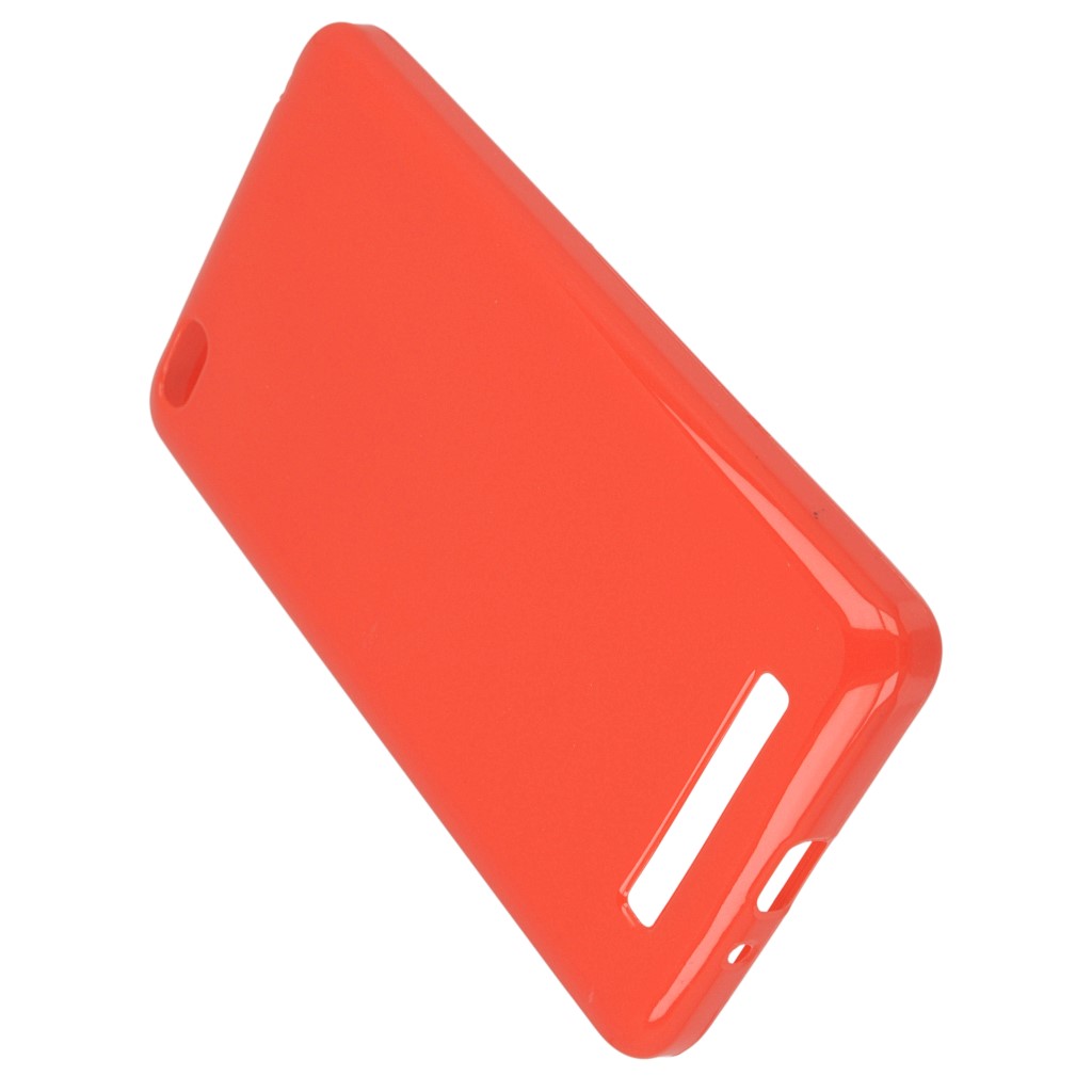 Pokrowiec silikonowe etui BACK CASE czerwone Xiaomi Redmi 4A / 5