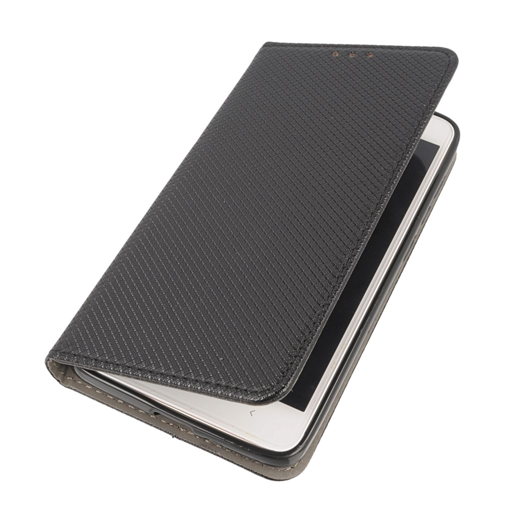 Pokrowiec etui z klapk Magnet Book czarne Xiaomi Redmi 4A