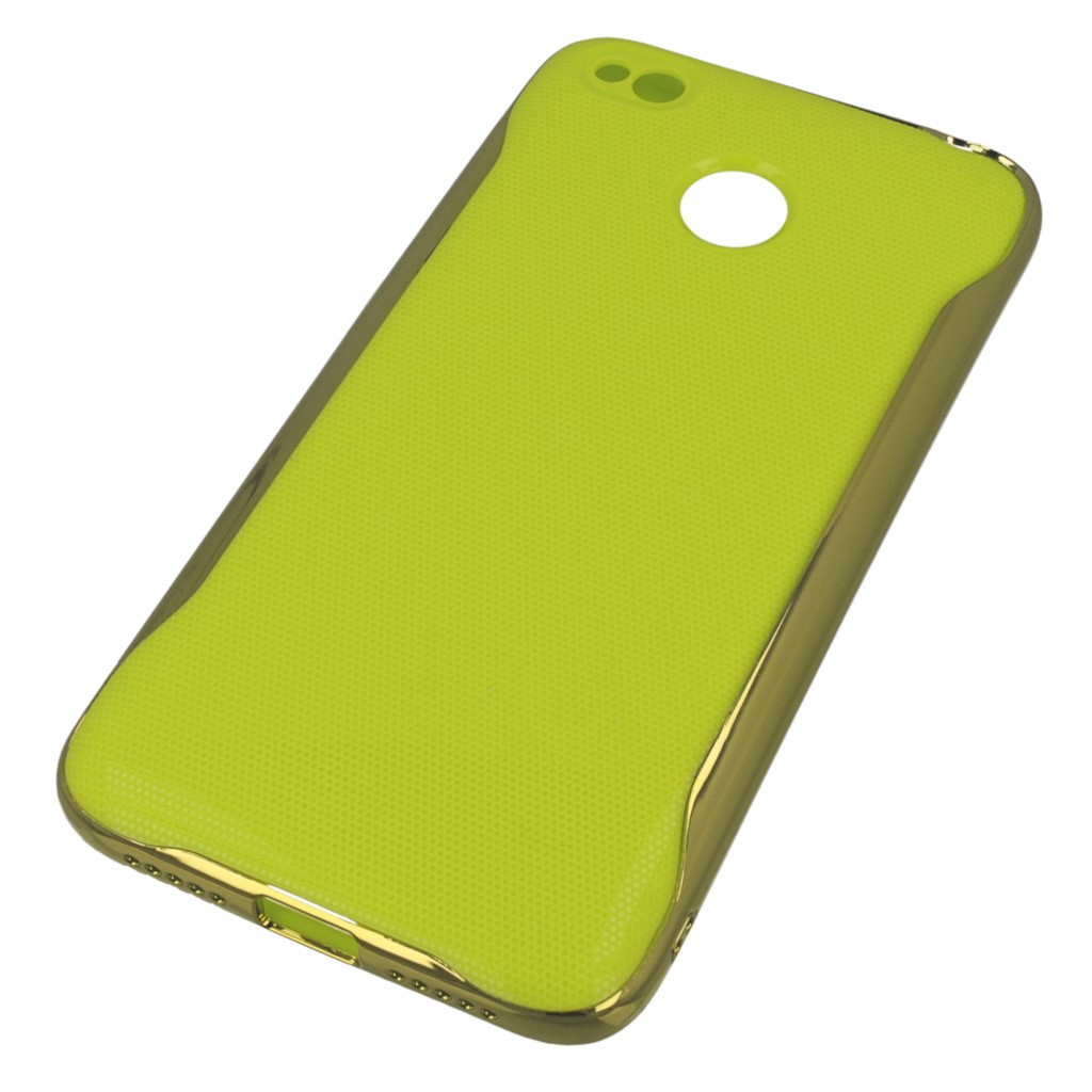 Pokrowiec etui elowe Neon Case limonkowe Xiaomi Redmi 4X