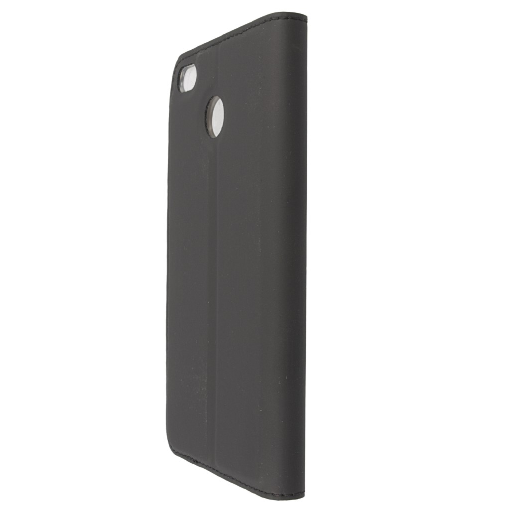 Pokrowiec etui Smart Look Cover z okienkiem czarne Xiaomi Redmi 4X / 5