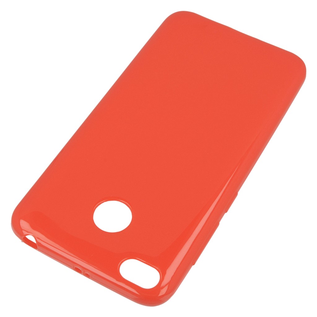 Pokrowiec silikonowe etui BACK CASE czerwone Xiaomi Redmi 4X / 2