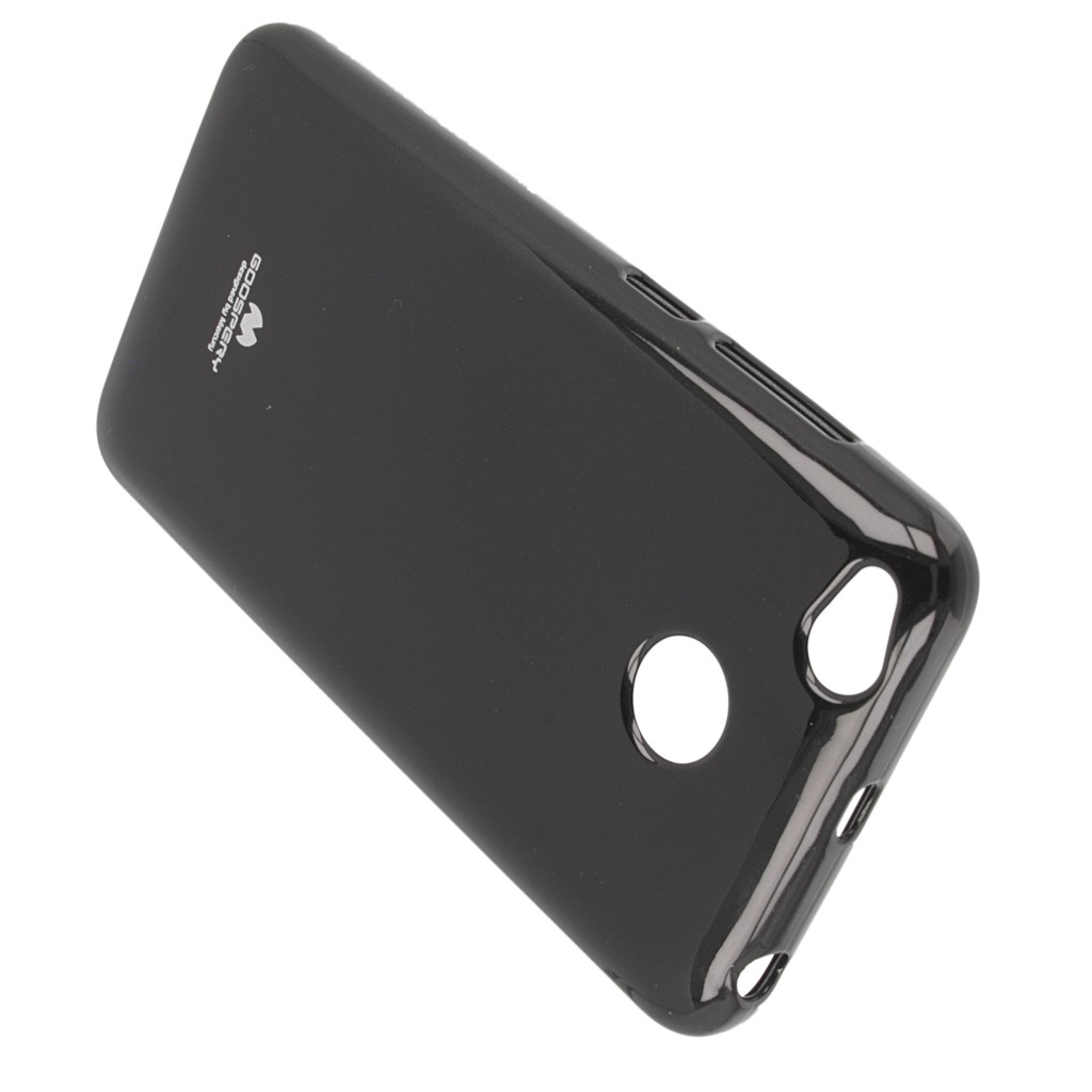 Pokrowiec etui silikonowe Mercury JELLY CASE czarne Xiaomi Redmi 4X / 4