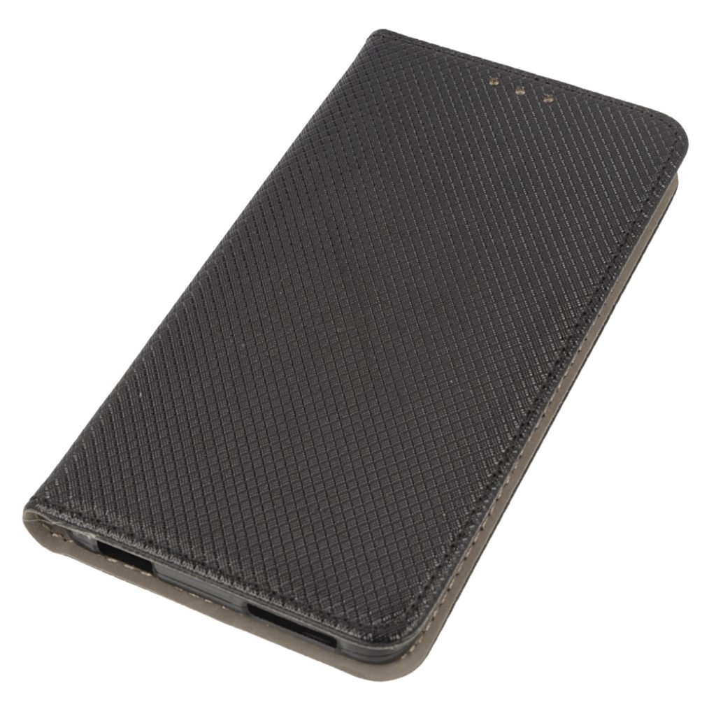 Pokrowiec etui z klapk Magnet Book czarne Xiaomi Redmi 4 / 2