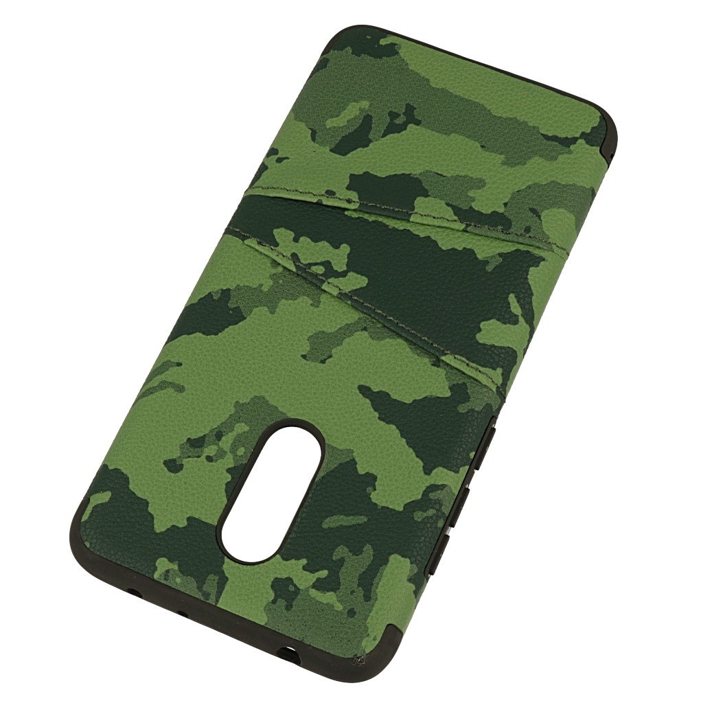 Pokrowiec etui silikonowe Moro Case z kieszonk zielone Xiaomi Redmi 5 / 2