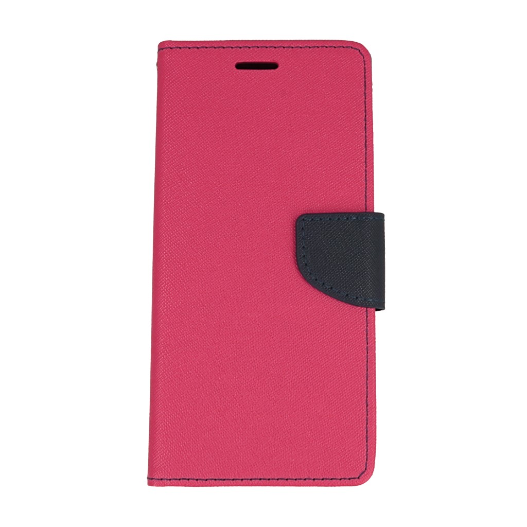 Pokrowiec etui z klapk na magnes Fancy Case rowo-granatowe Xiaomi Redmi 5 Plus / 2