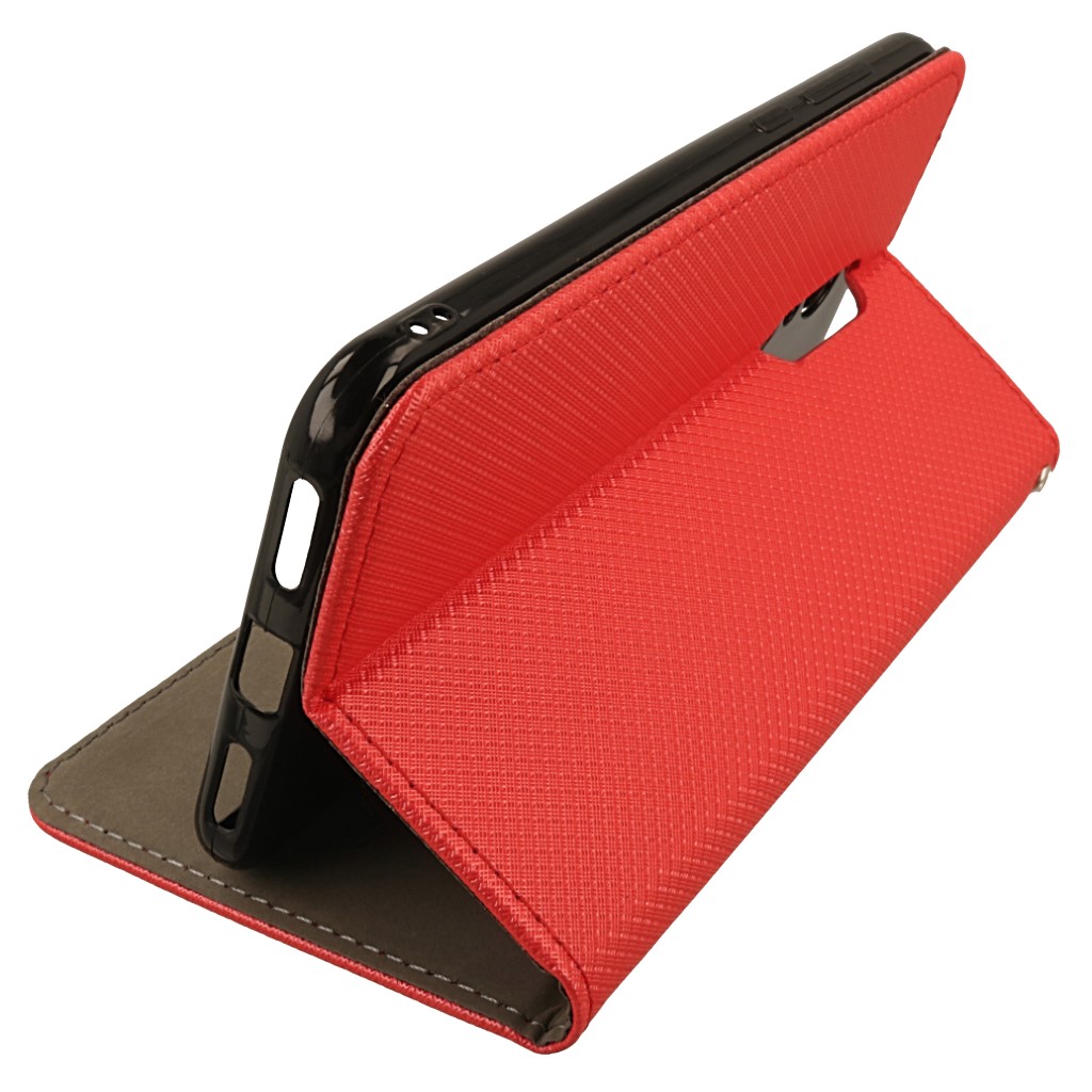 Pokrowiec etui z klapk Magnet Book czerwone Xiaomi Redmi 5 Plus / 4