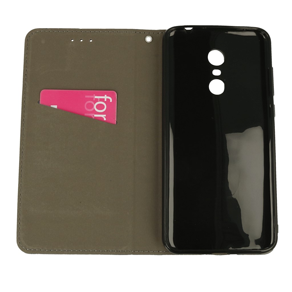Pokrowiec etui z klapk Magnet Book stalowe Xiaomi Redmi 5 Plus / 3