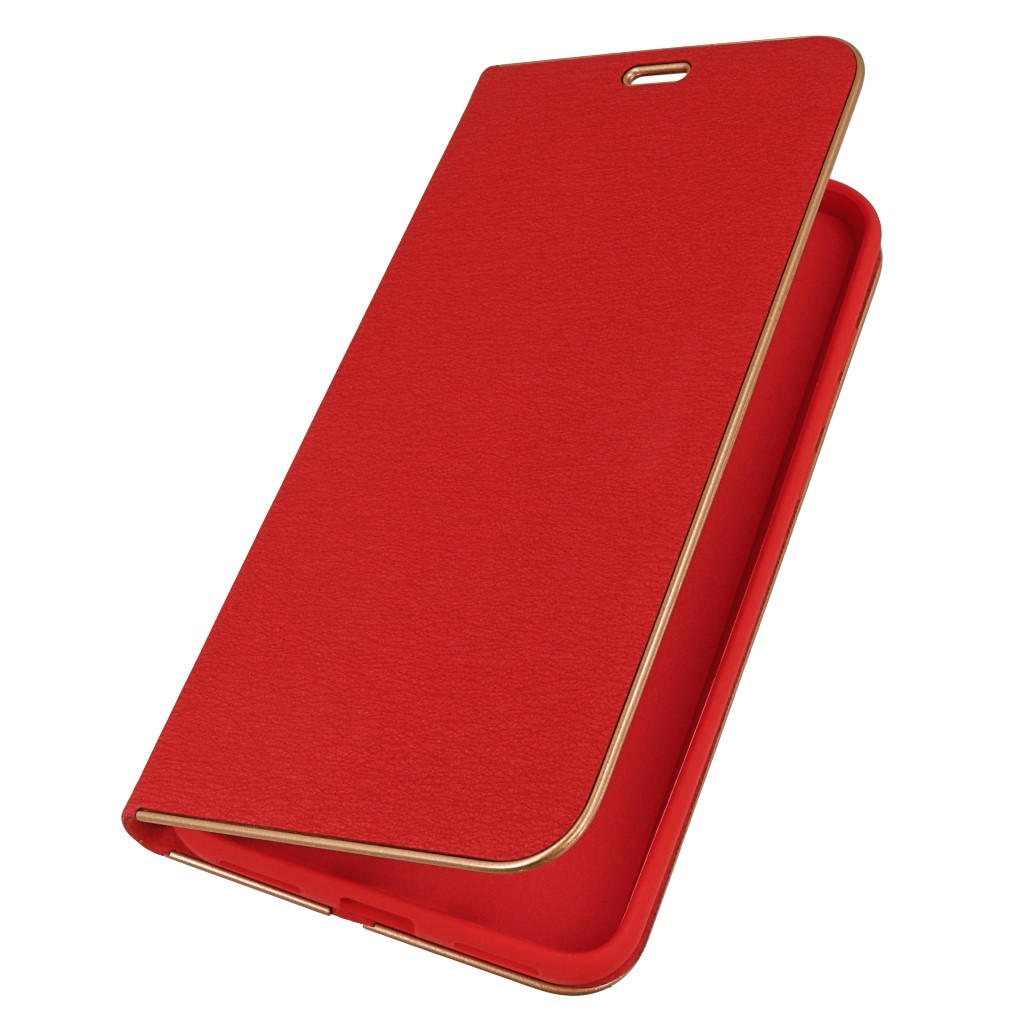 Pokrowiec etui Portfelowe z ramk Vennus Book czerwone Xiaomi Redmi 5 Plus
