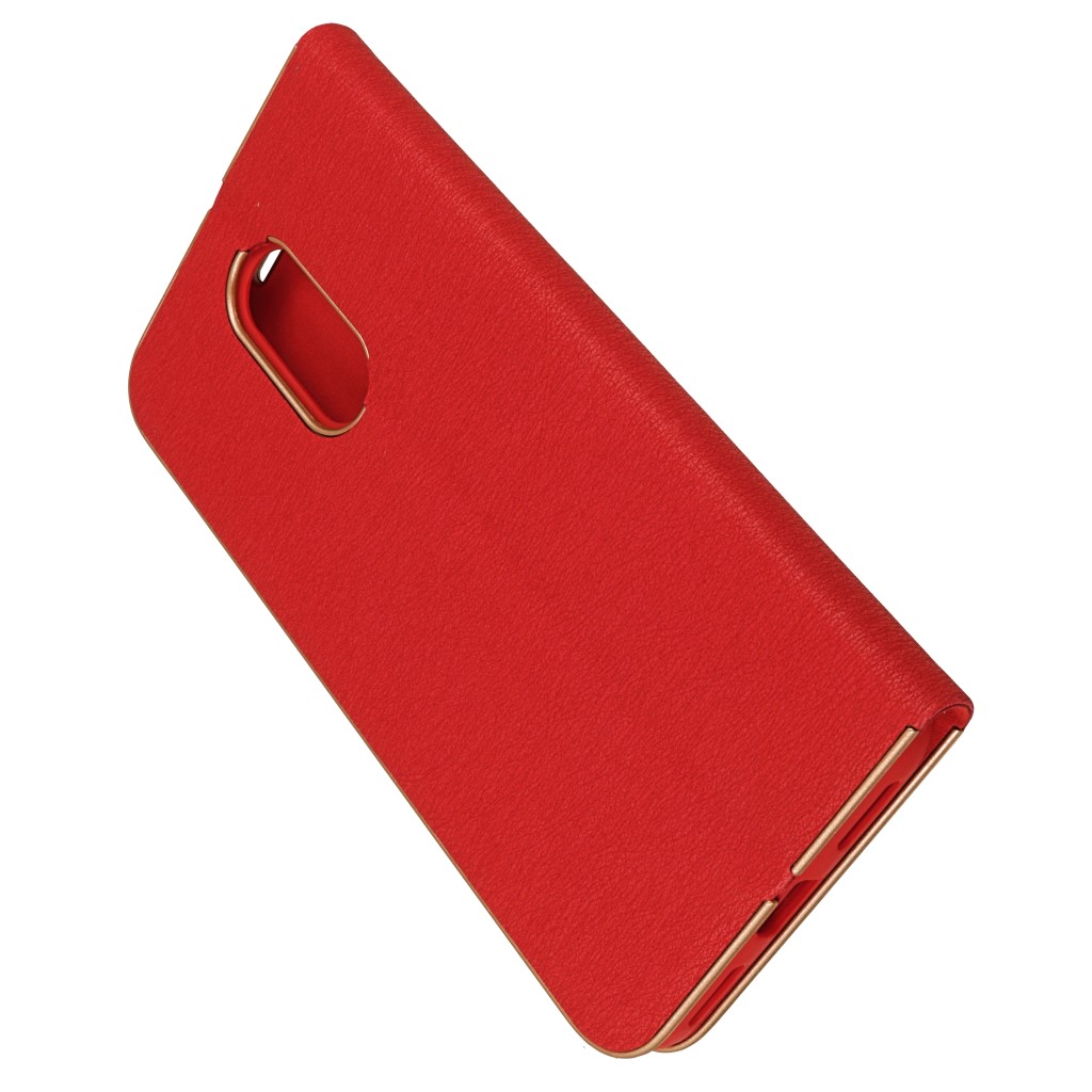 Pokrowiec etui Portfelowe z ramk Vennus Book czerwone Xiaomi Redmi 4A / 5