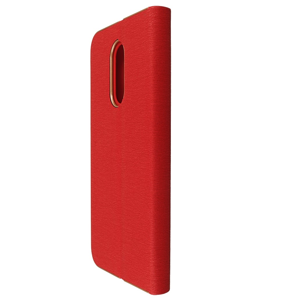 Pokrowiec etui Portfelowe z ramk Vennus Book czerwone Xiaomi Redmi 5 Plus / 7