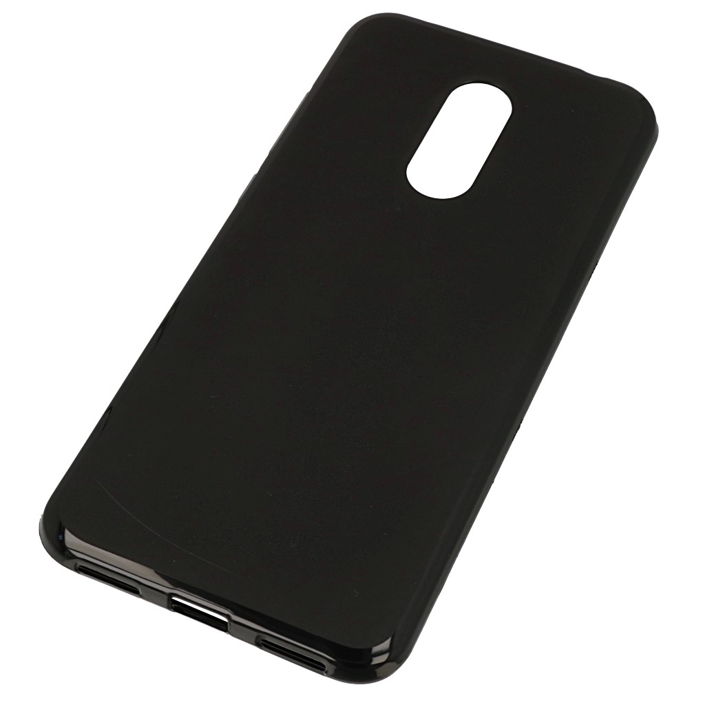 Pokrowiec silikonowe etui BACK CASE czarne Xiaomi Redmi 5 Plus