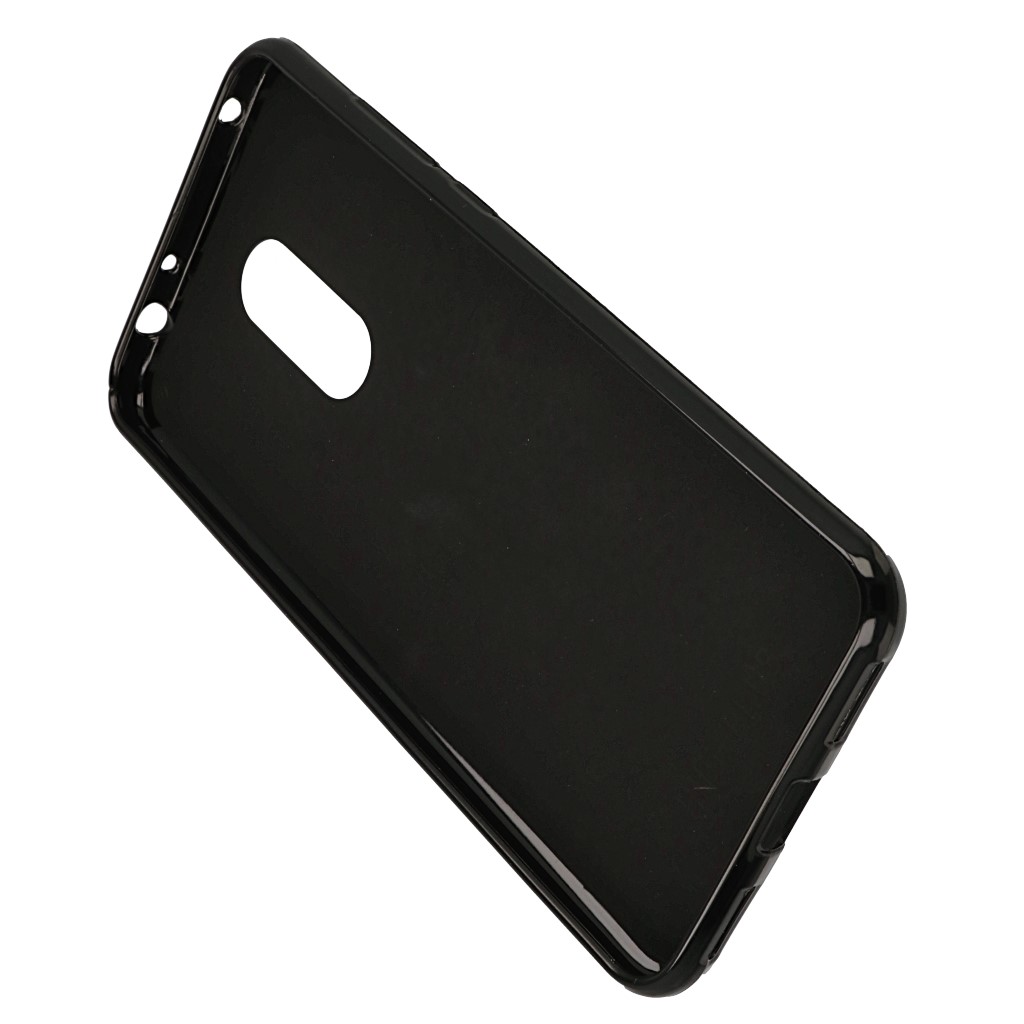 Pokrowiec silikonowe etui BACK CASE czarne Xiaomi Redmi 5 Plus / 3