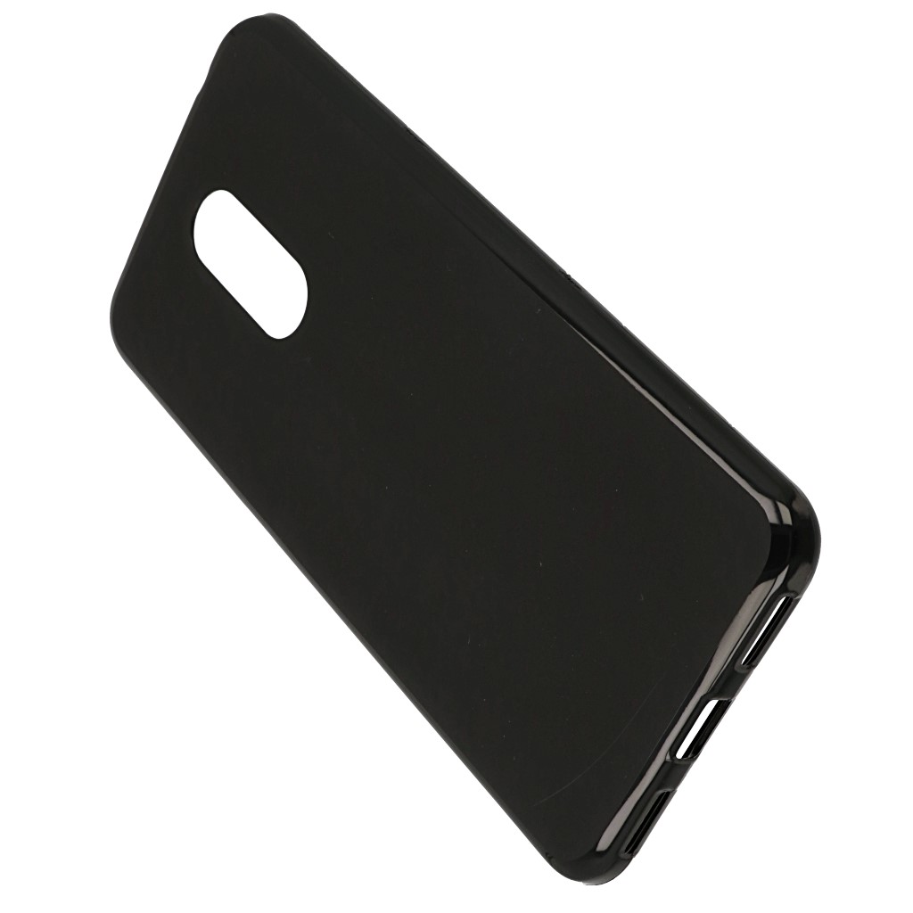 Pokrowiec silikonowe etui BACK CASE czarne Xiaomi Redmi 5 Plus / 4