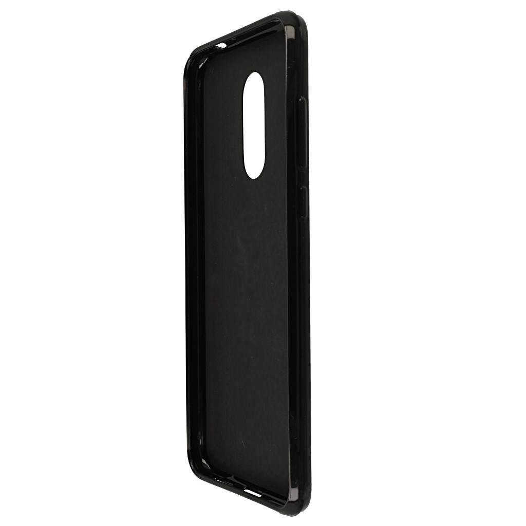 Pokrowiec silikonowe etui BACK CASE czarne Xiaomi Redmi 5 Plus / 6