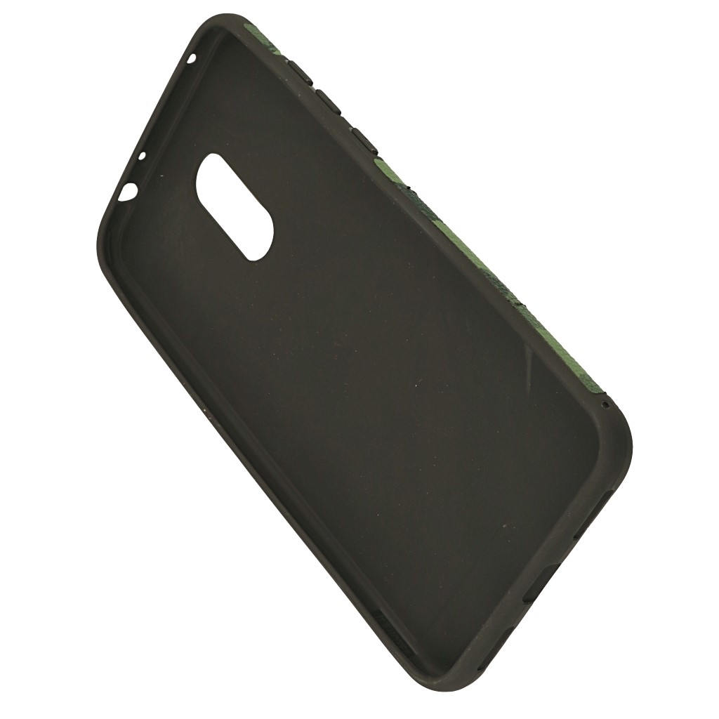 Pokrowiec etui silikonowe Moro Case z kieszonk zielone Xiaomi Redmi 5 Plus / 3