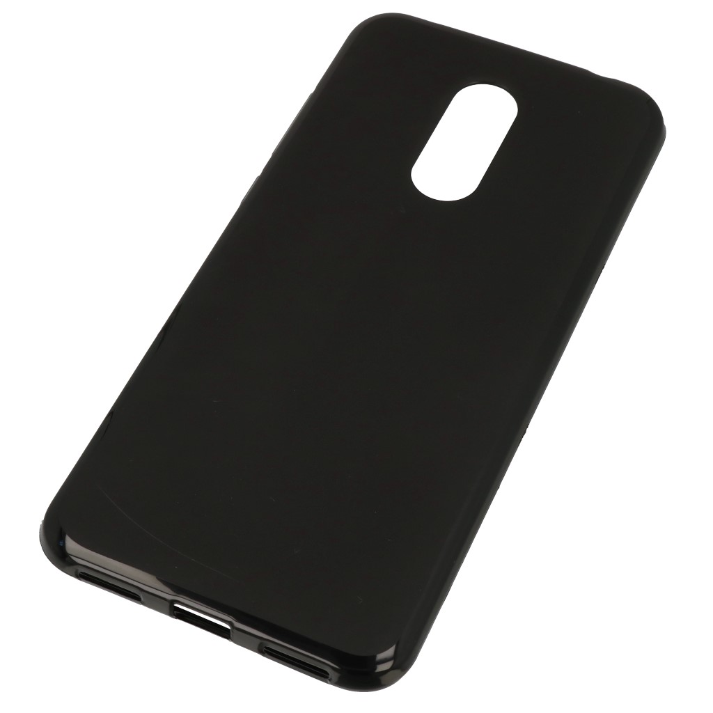 Pokrowiec silikonowe etui BACK CASE czarne Xiaomi Redmi 5