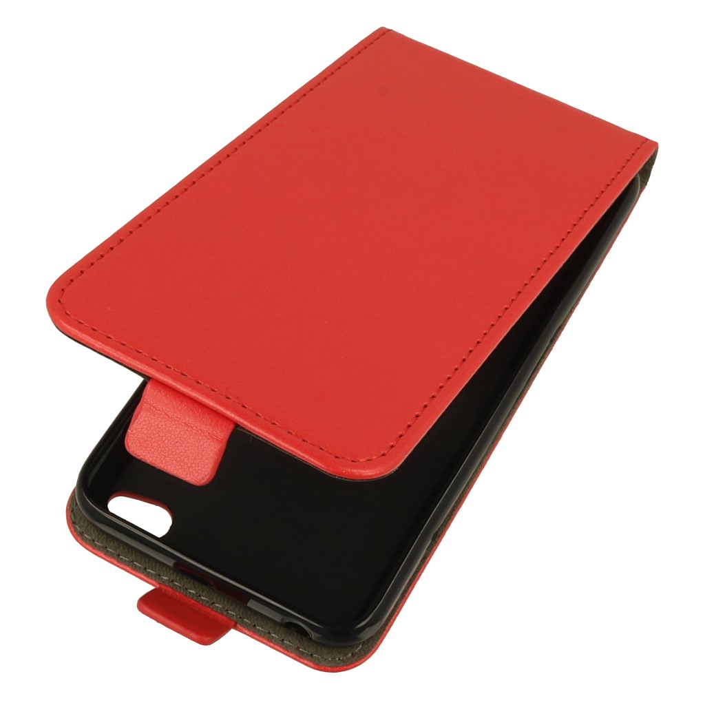 Pokrowiec z klapk na magnes Prestige Slim Flexi czerwony Xiaomi Redmi 5A