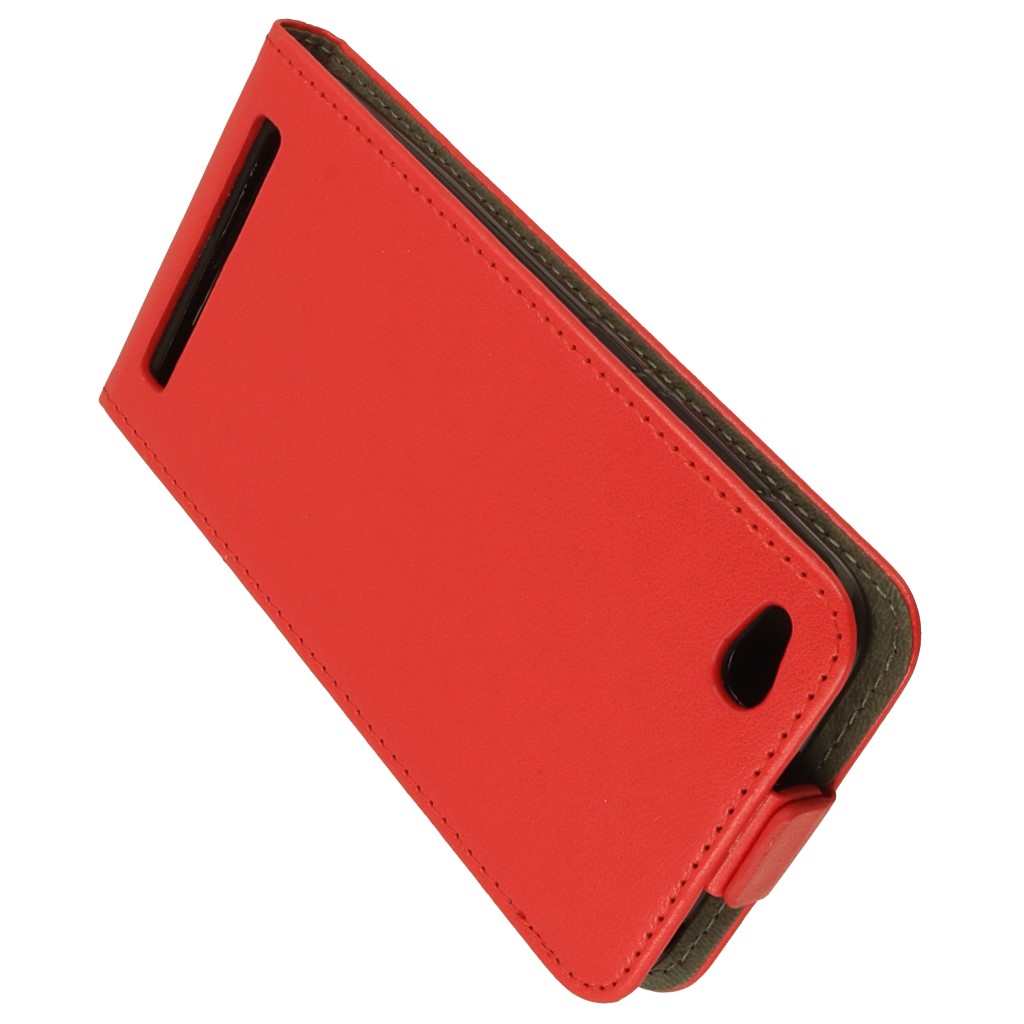 Pokrowiec z klapk na magnes Prestige Slim Flexi czerwony Xiaomi Redmi 5A / 3