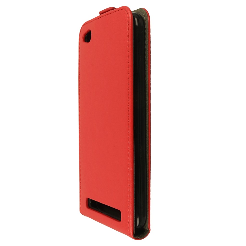 Pokrowiec z klapk na magnes Prestige Slim Flexi czerwony Xiaomi Redmi 5A / 4