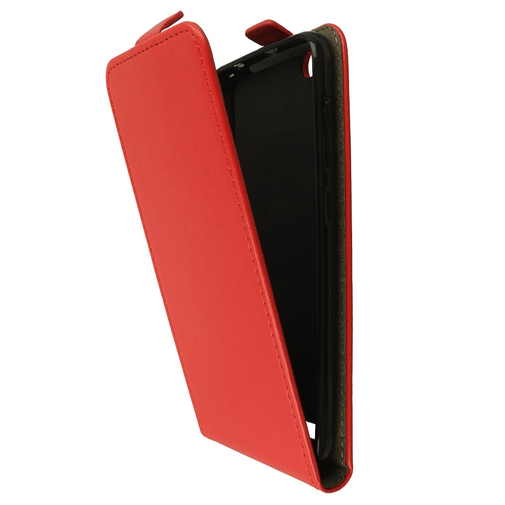 Pokrowiec z klapk na magnes Prestige Slim Flexi czerwony Xiaomi Redmi 5A / 5
