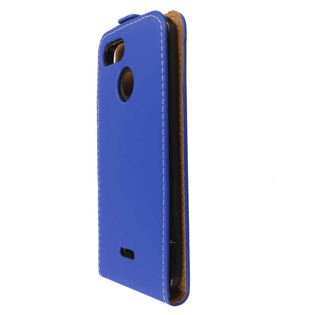Pokrowiec z klapk na magnes Prestige Slim Flexi niebieski Xiaomi Redmi 6A / 6