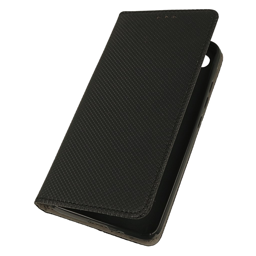 Pokrowiec etui z klapk Magnet Book czarne Xiaomi Redmi 6A