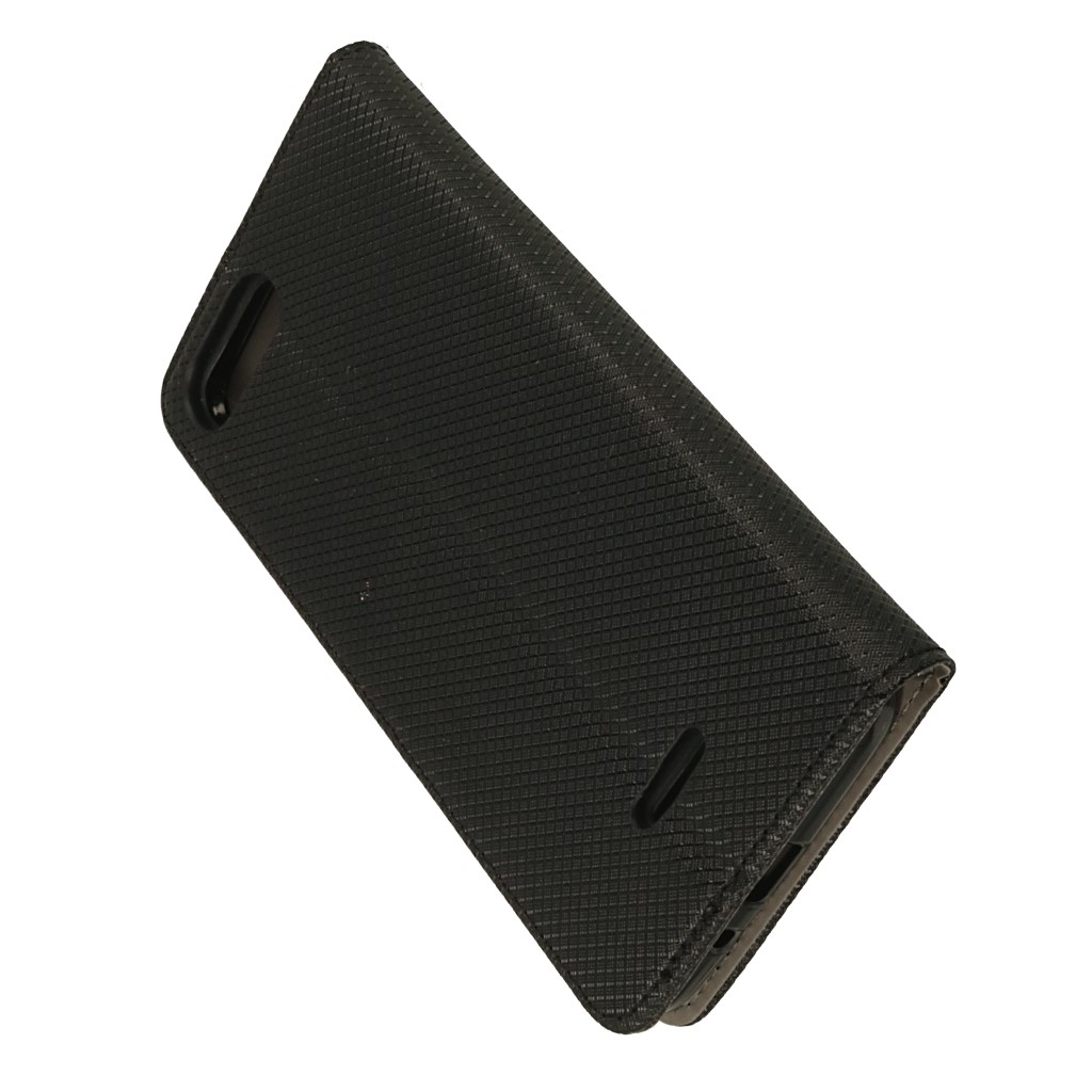 Pokrowiec etui z klapk Magnet Book czarne Xiaomi Redmi 6A / 5