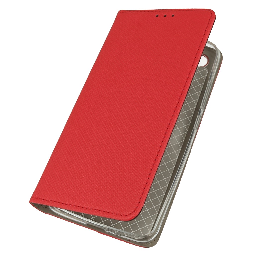 Pokrowiec etui z klapk Magnet Book czerwone Xiaomi Redmi 6A