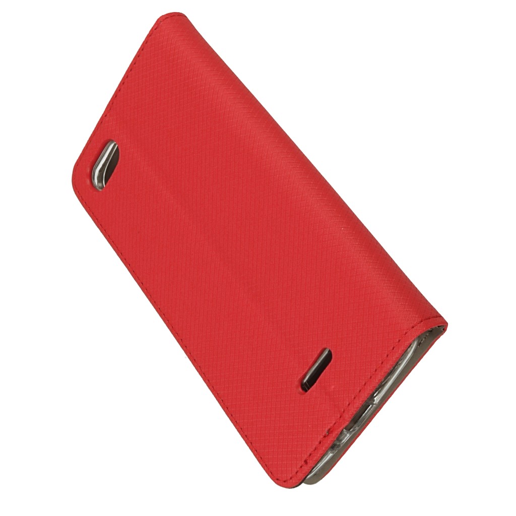 Pokrowiec etui z klapk Magnet Book czerwone Xiaomi Redmi 6A / 5
