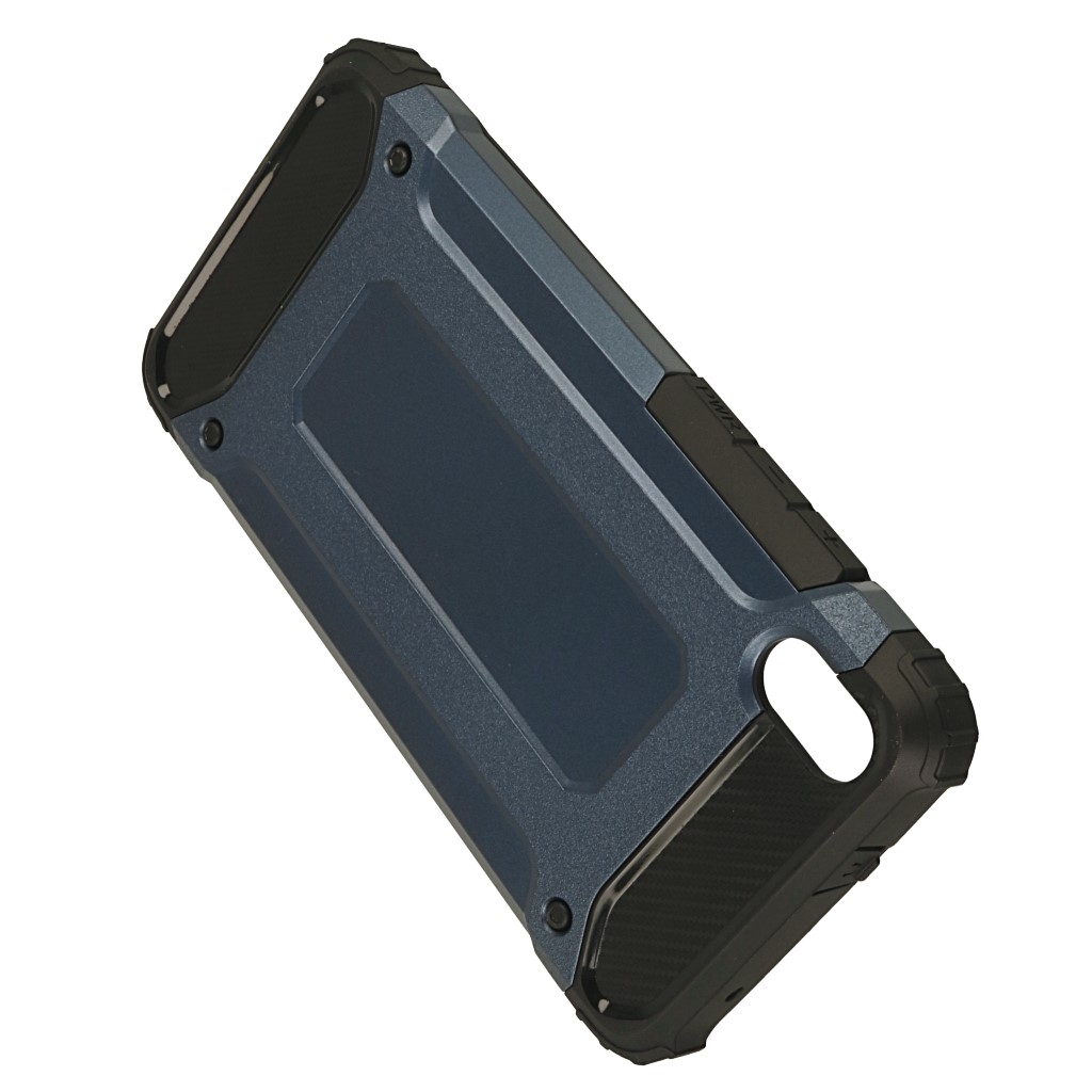 Pokrowiec etui pancerne Armor Case granatowe Xiaomi Redmi 7A / 5