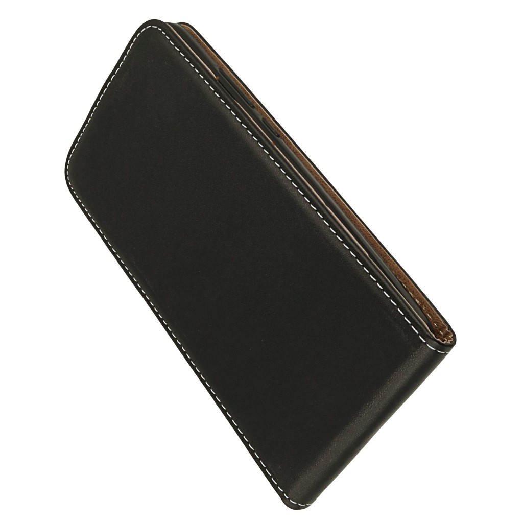 Pokrowiec z klapk na magnes Prestige Slim Flexi czarny Xiaomi Redmi 7 / 6