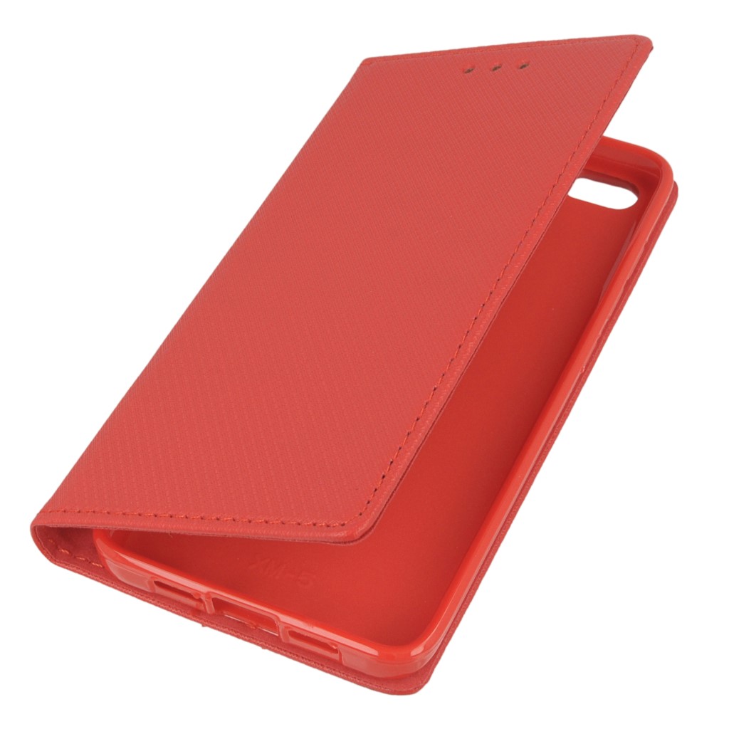 Pokrowiec etui z klapk Magnet Book czerwone Xiaomi Mi 5