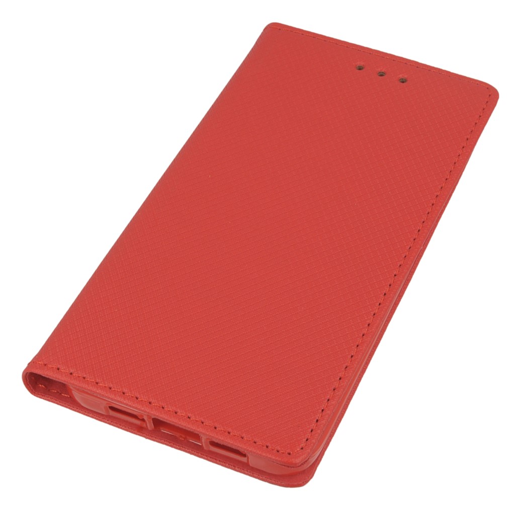 Pokrowiec etui z klapk Magnet Book czerwone Xiaomi Mi 5 / 2