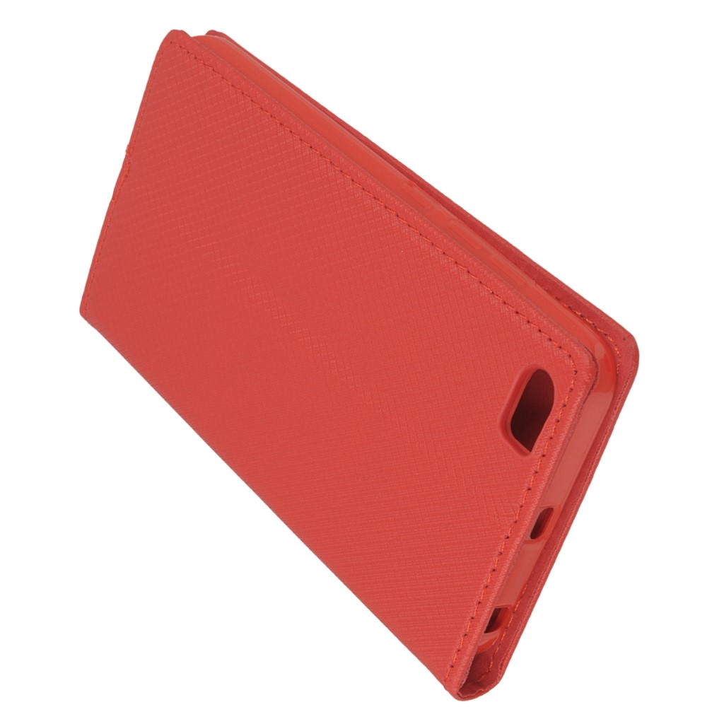 Pokrowiec etui z klapk Magnet Book czerwone Xiaomi Mi 5 / 4