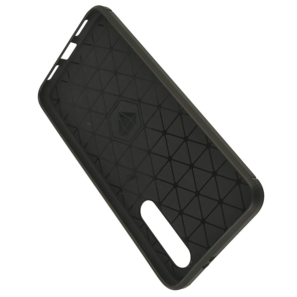 Pokrowiec etui pancerne Karbon Case czarne Xiaomi Mi 9 SE / 10