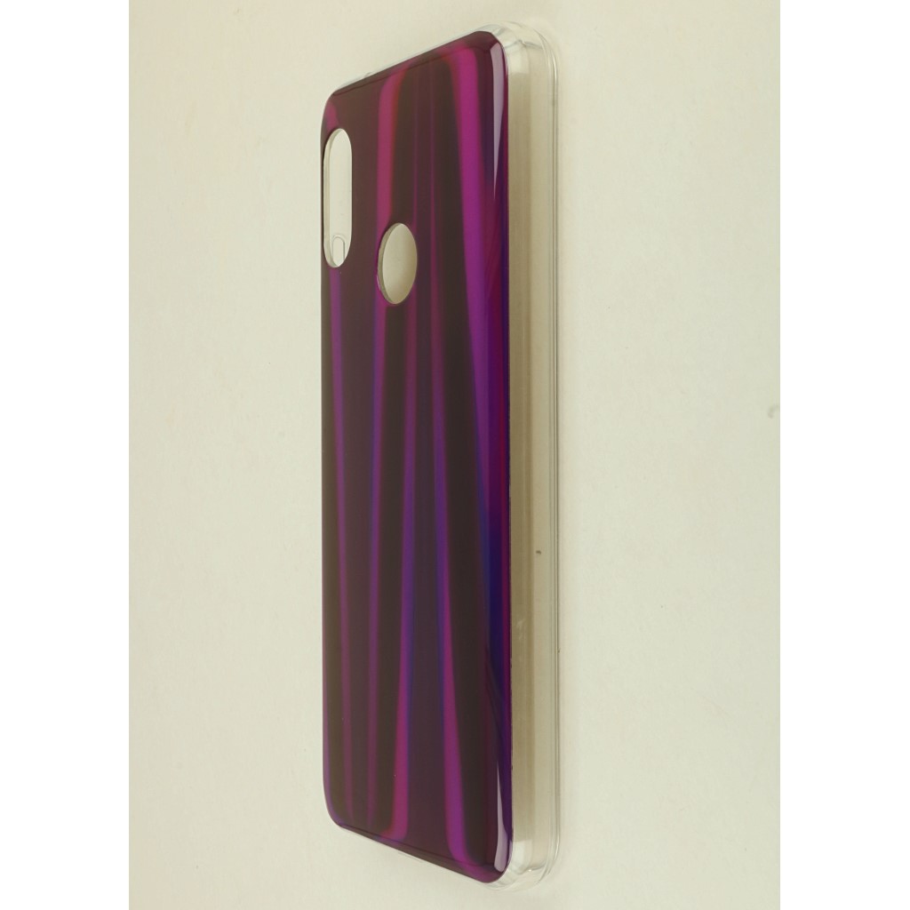Pokrowiec etui silikonowe Rainbow Case fioletowe Xiaomi Mi A2 Lite / 4