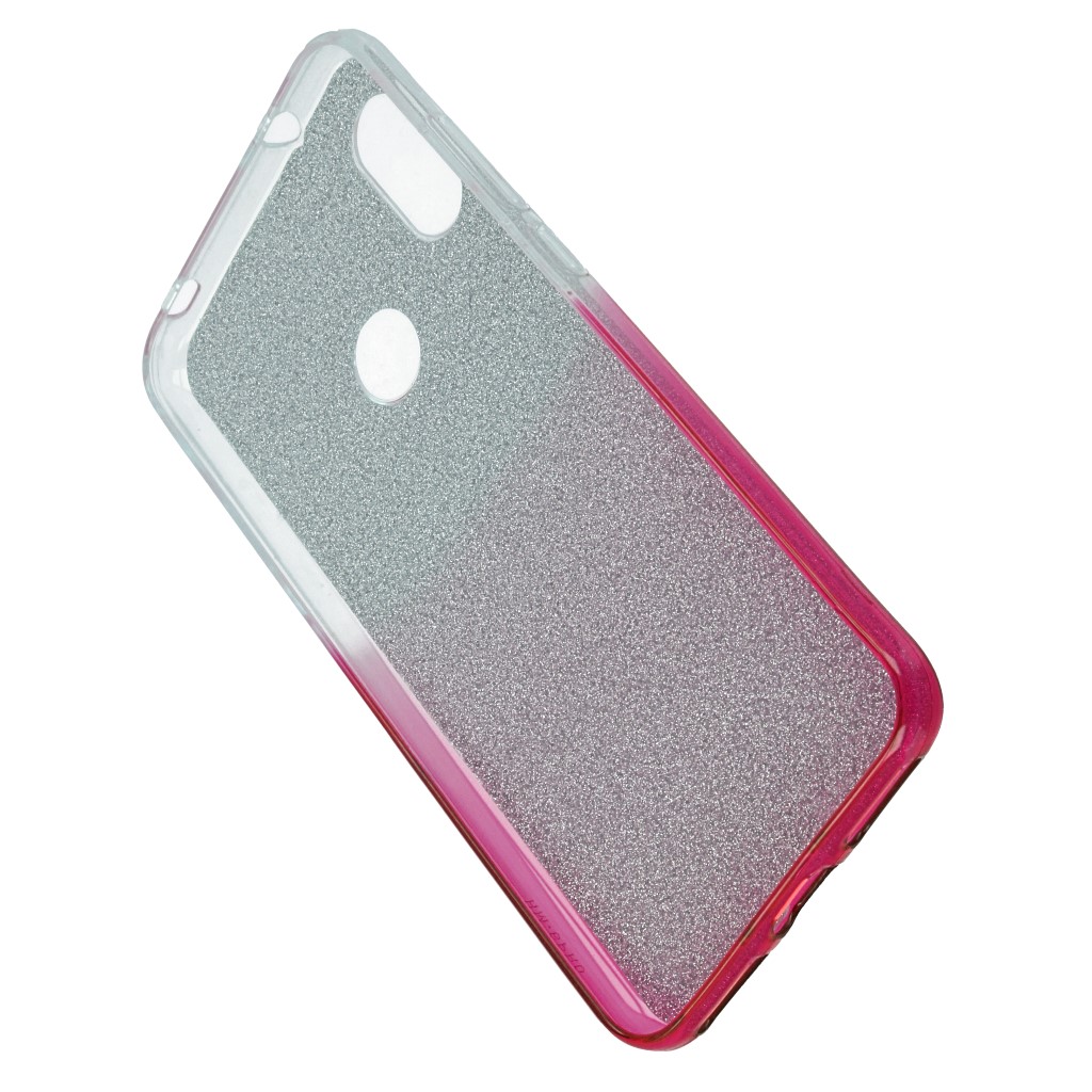 Pokrowiec etui z brokatem Bling Ombre różowe Xiaomi Mi A2 Lite / 4