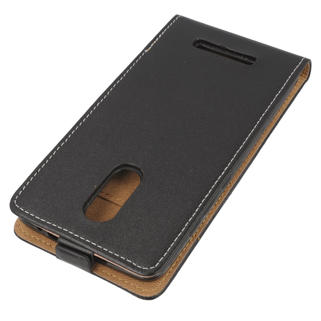 Pokrowiec z klapk na magnes Prestige Slim Flexi czarny Xiaomi Redmi Note 3 / 4