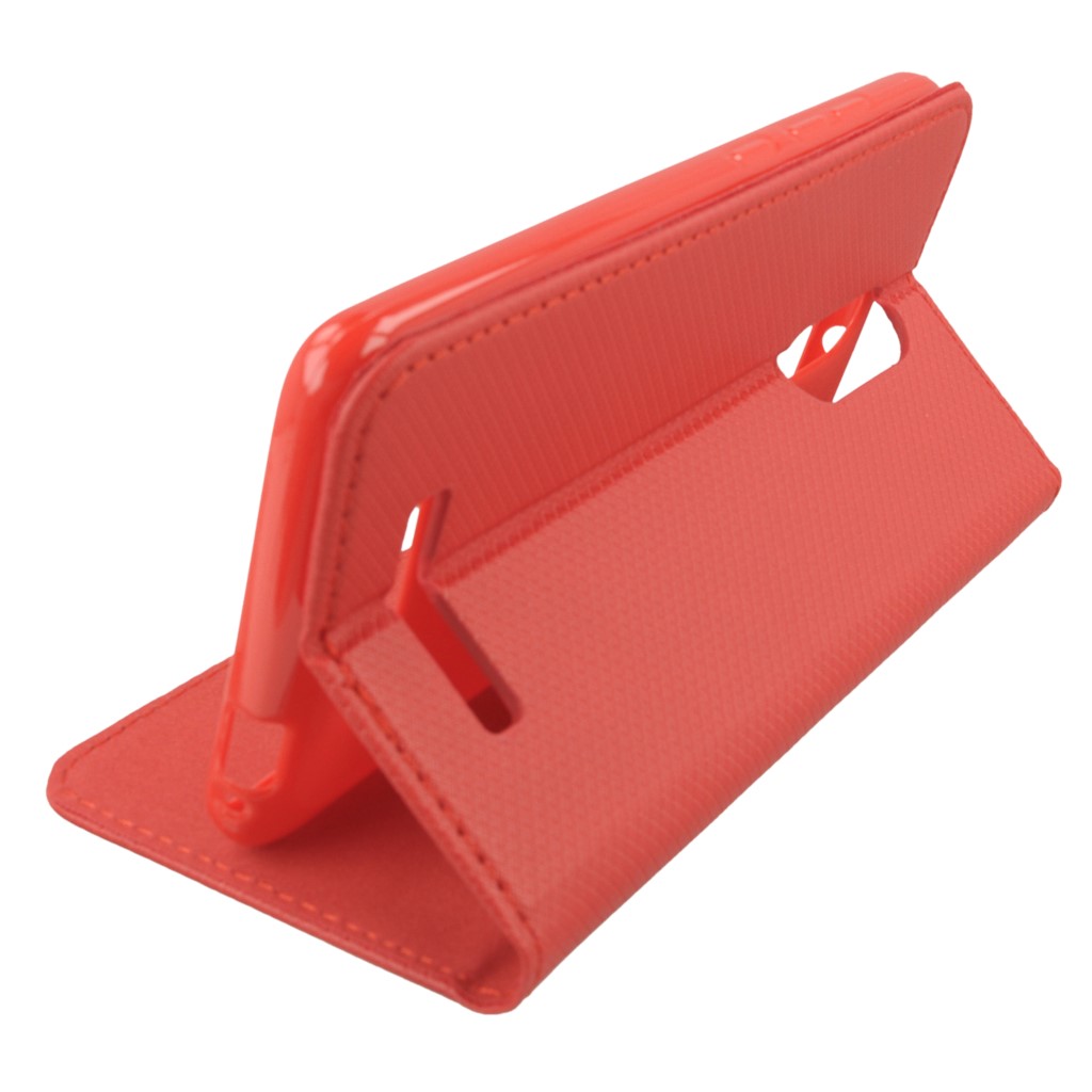 Pokrowiec etui z klapk Magnet Book czerwone Xiaomi Redmi Note 3 / 8