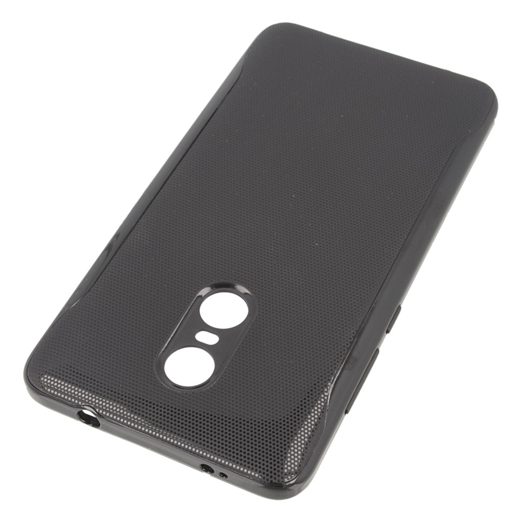 Pokrowiec etui elowe Neon Case czarne Xiaomi Redmi Note 4X / 2