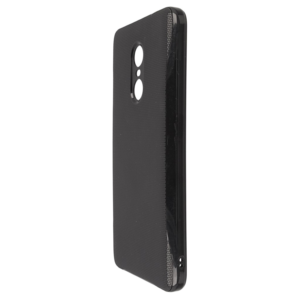 Pokrowiec etui elowe Neon Case czarne Xiaomi Redmi Note 4X / 4