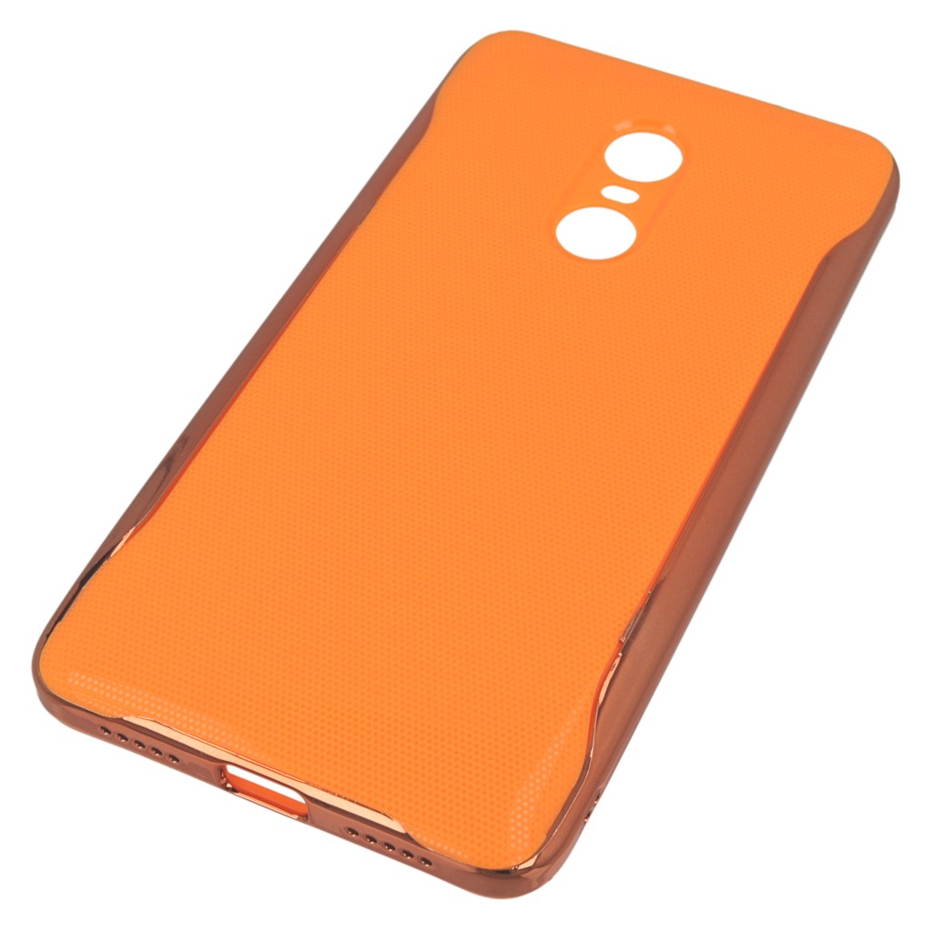 Pokrowiec etui elowe Neon Case pomaraczowe Xiaomi Redmi Note 4X
