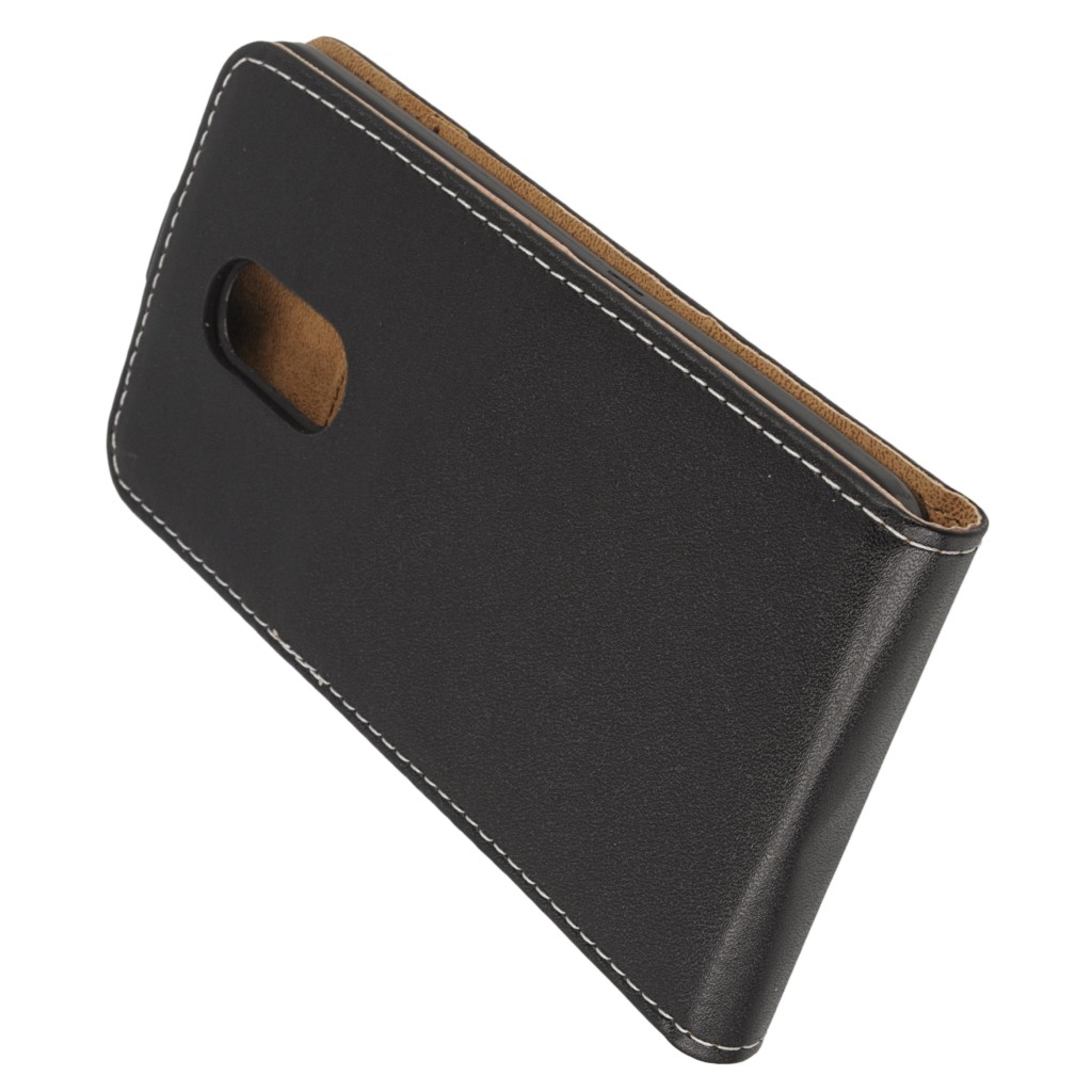 Pokrowiec z klapk na magnes Prestige Slim Flexi czarny Xiaomi Redmi Note 4X / 4