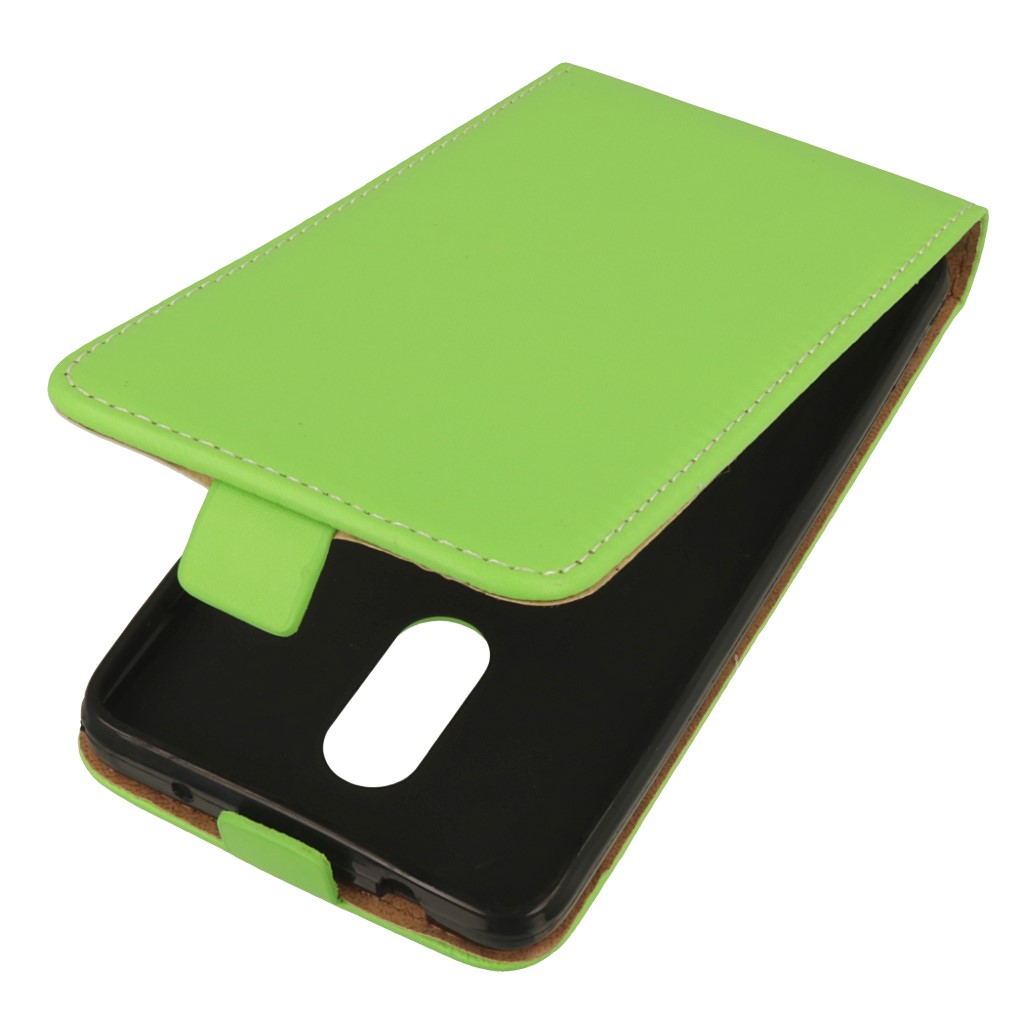 Pokrowiec z klapk na magnes Prestige Slim Flexi zielony Xiaomi Redmi Note 4X