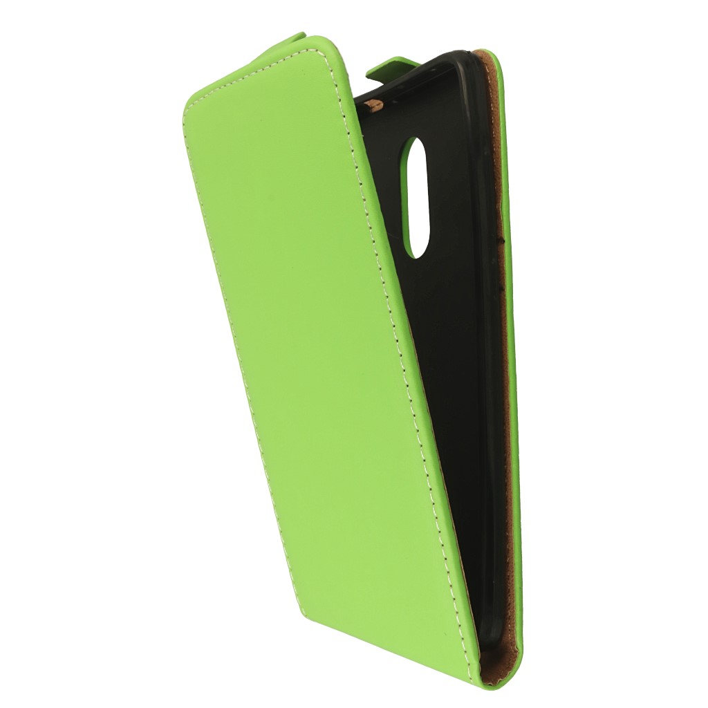 Pokrowiec z klapk na magnes Prestige Slim Flexi zielony Xiaomi Redmi Note 4X / 4