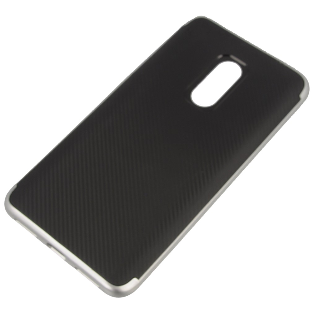 Pokrowiec back case Hybrid Carbon srebrny Xiaomi Redmi Note 4X