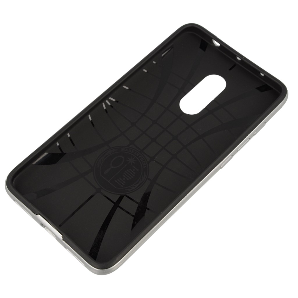 Pokrowiec back case Hybrid Carbon srebrny Xiaomi Redmi Note 4X / 5